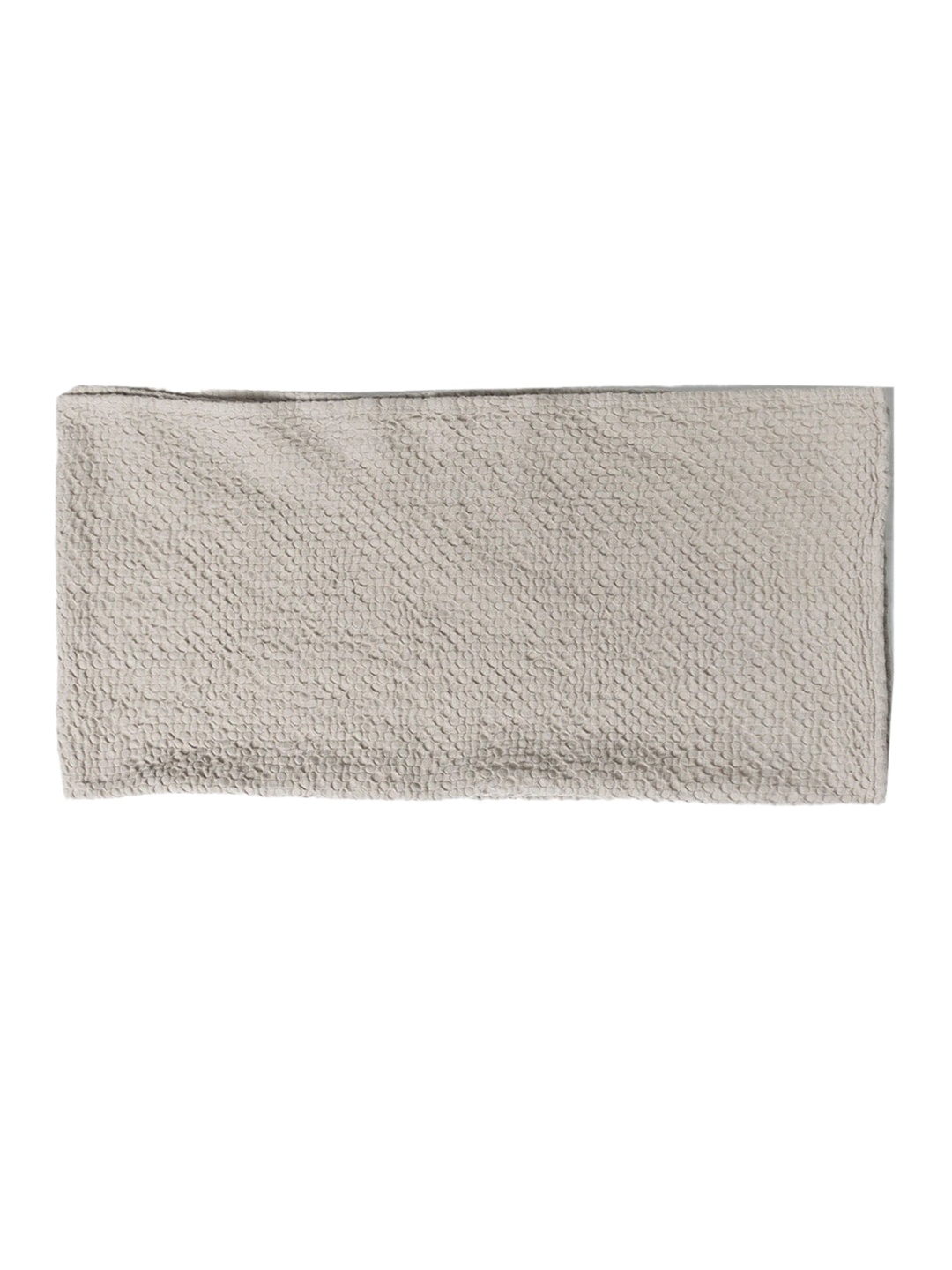 

Fabindia Beige Honeycomb Textured 225 GSM Hamam Cotton Bath Towel, Taupe