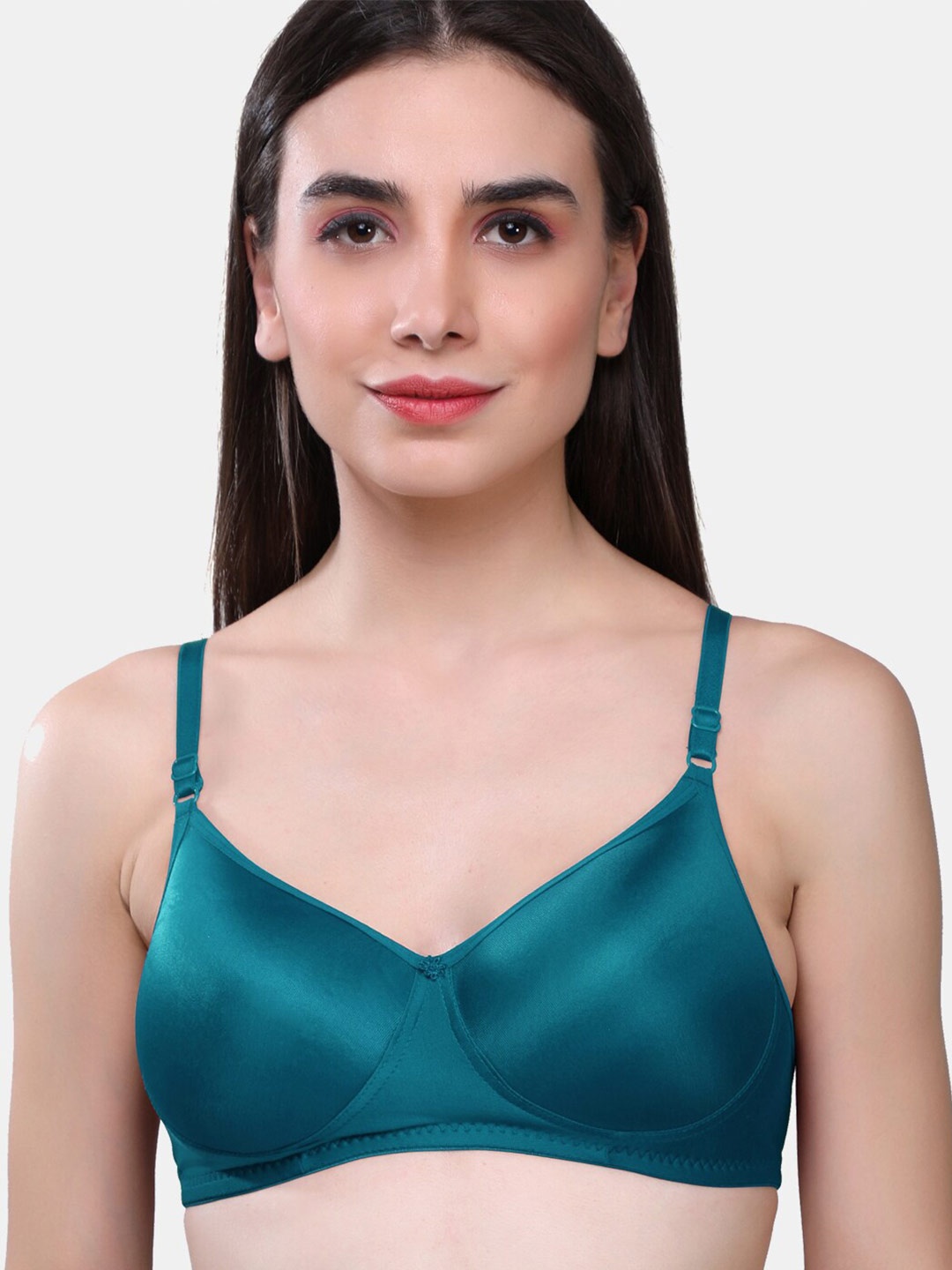 

SKDREAMS Heavily Padded All Day Comfort Medium Coverage Everyday Bra, Green