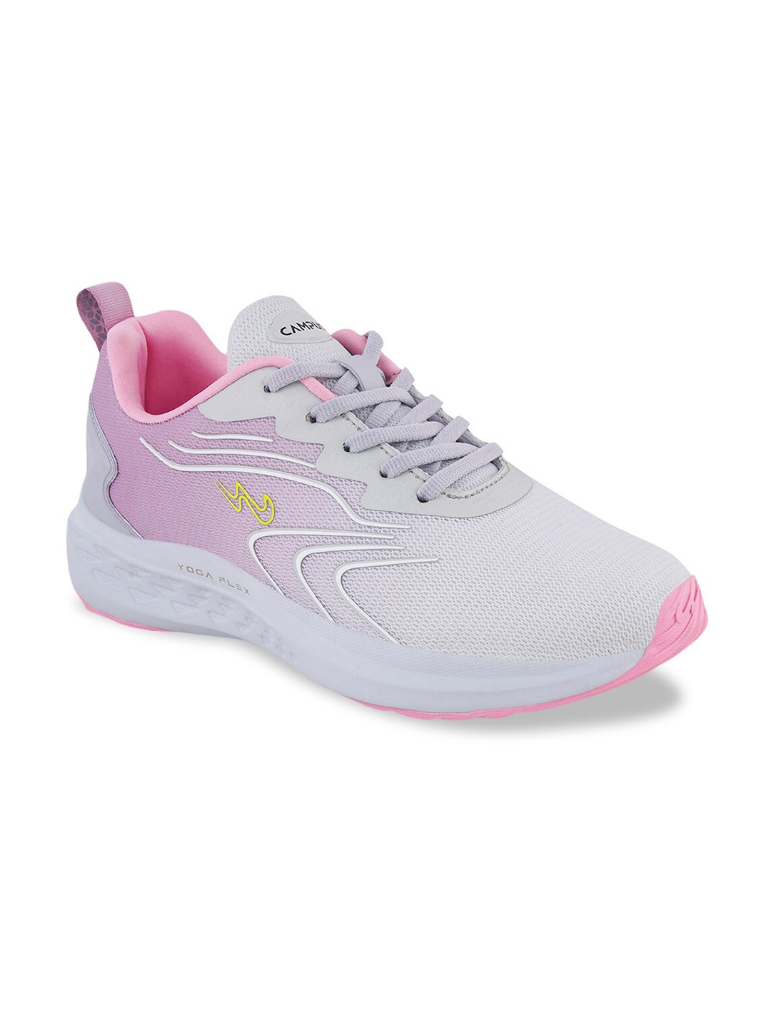 

Campus Women DAZZLER Memory Foam Mesh Non-Marking Running Shoes, Grey