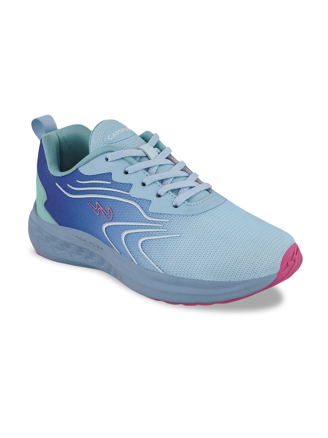 

Campus Women DAZZLER Memory Foam Mesh Non-Marking Running Shoes, Sea green