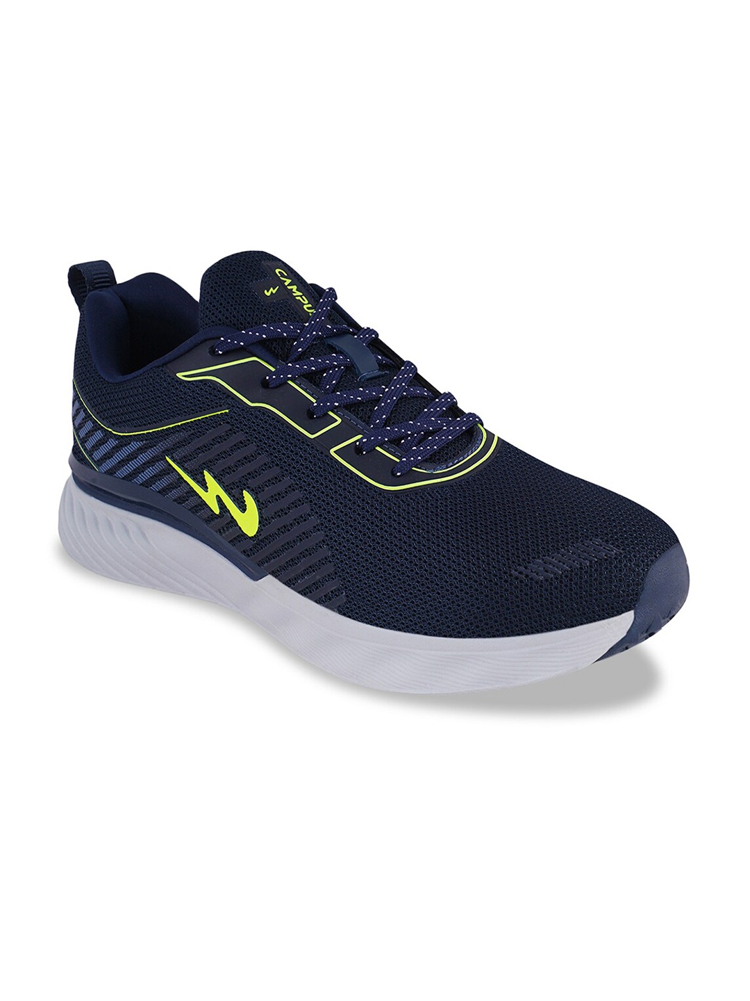 

Campus Men VINCENT Foam Insole Mesh Non-Marking Running Shoes, Navy blue