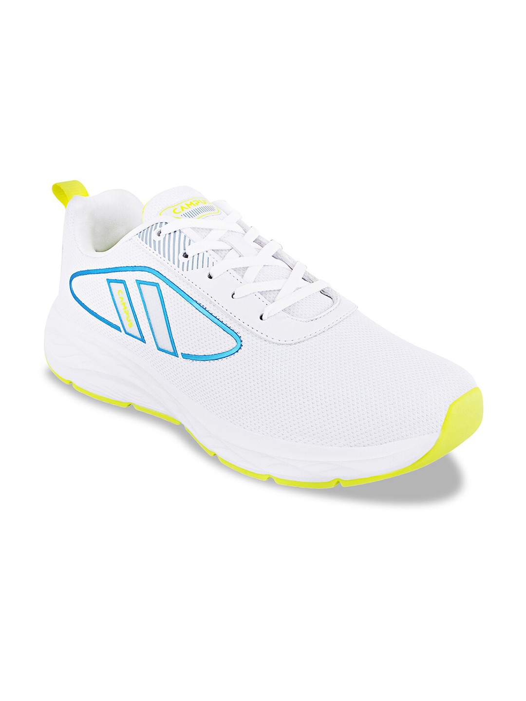 

Campus Men LUCIUS Foam Insole Mesh Non-Marking Running Shoes, White