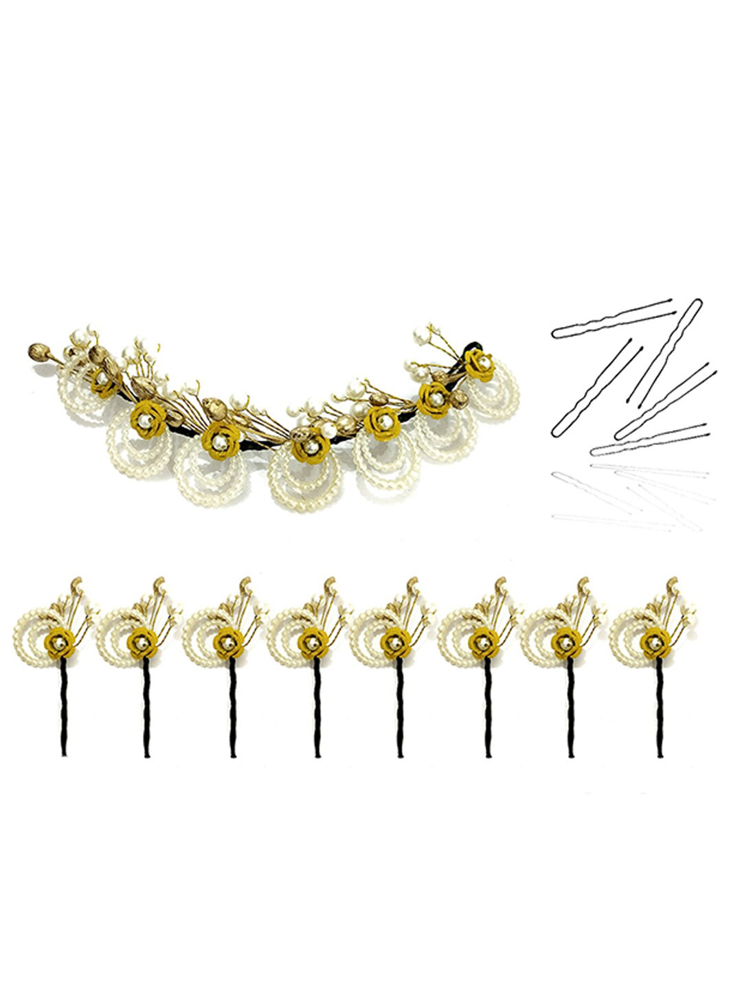 

Hair Flare Women Hair Accessory Set, Gold