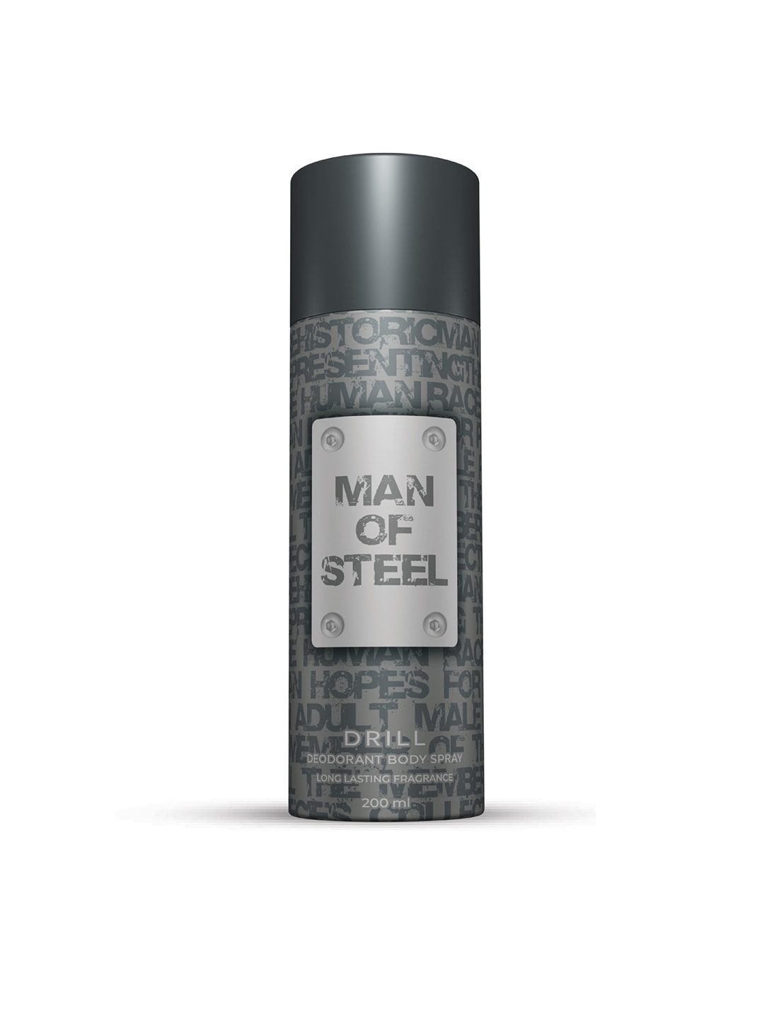 

Denver Man of Steel Drill Deodorant Body Spray - 127 g, Grey