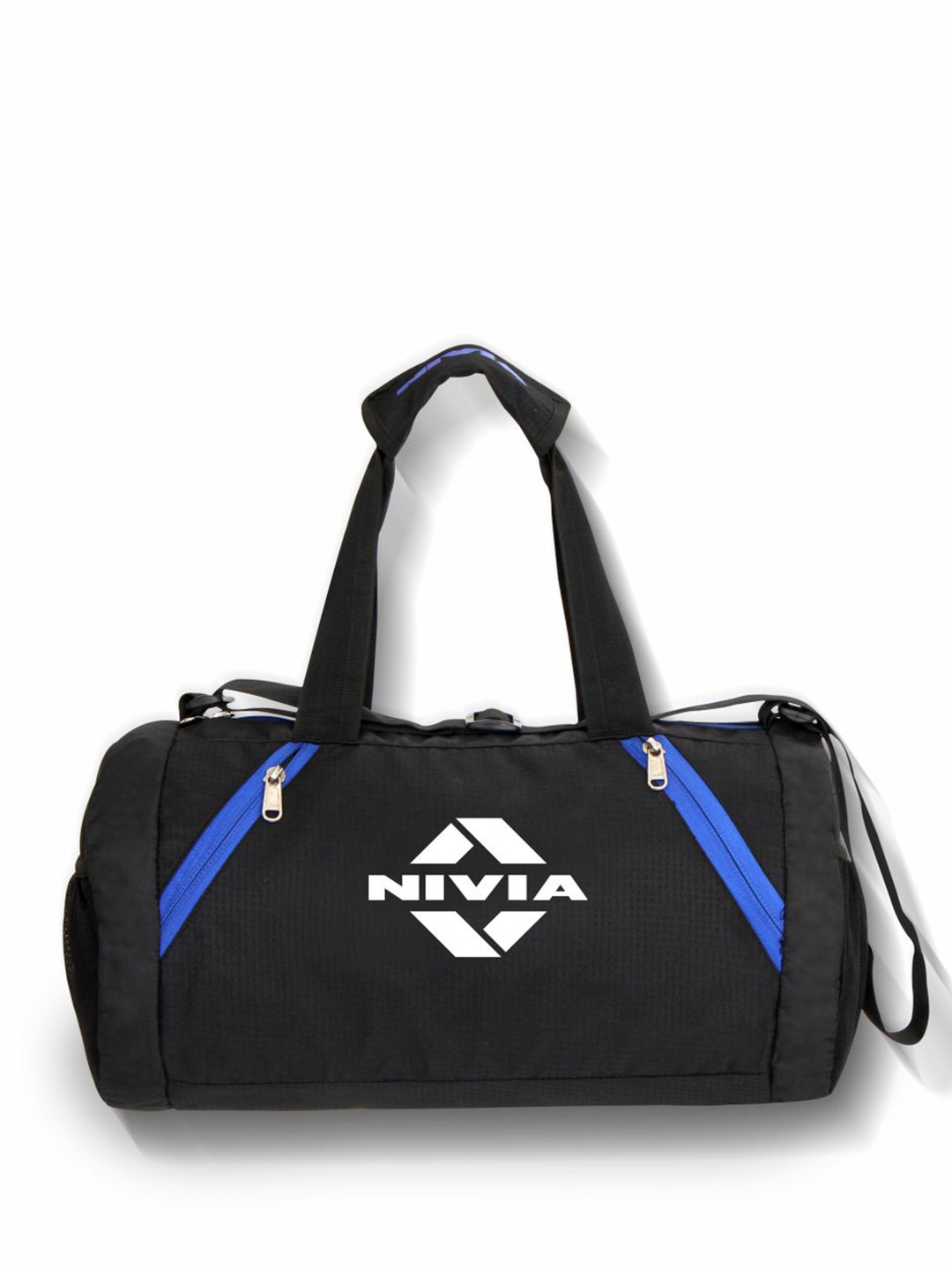 

NIVIA Printed Gym Duffel Bag, Black