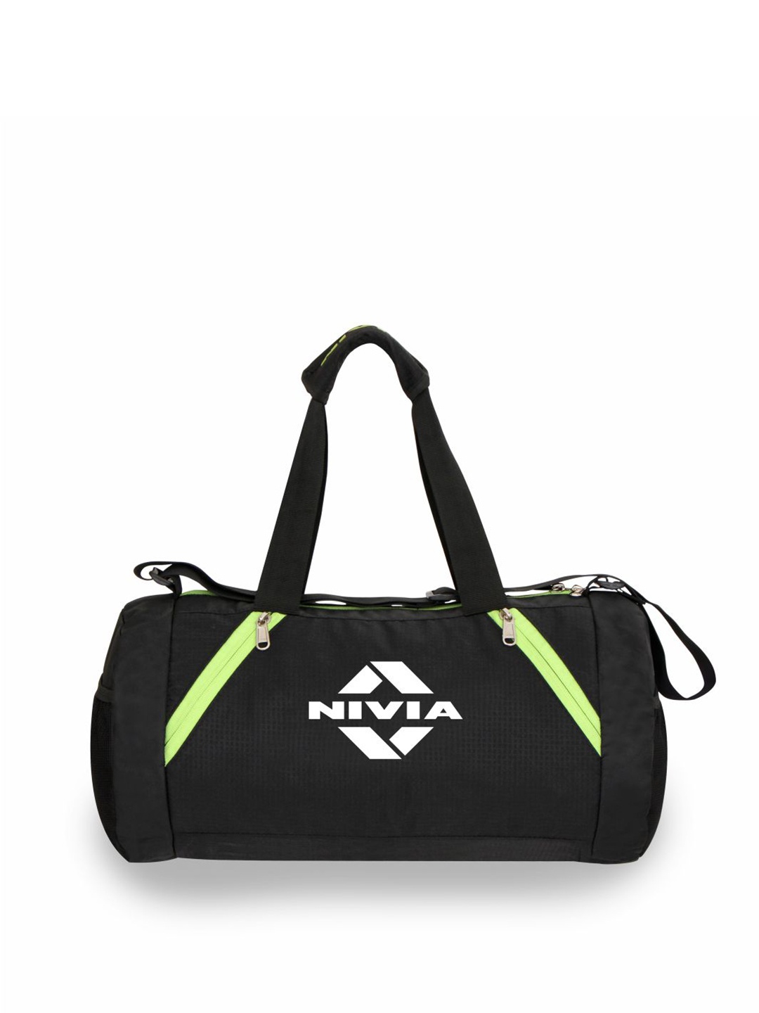 

NIVIA Printed Gym Duffel Bag24L, Black