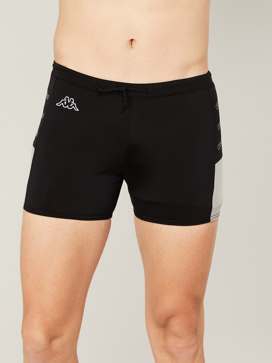 

Kappa Men Elasticated Swim Bottom, Black