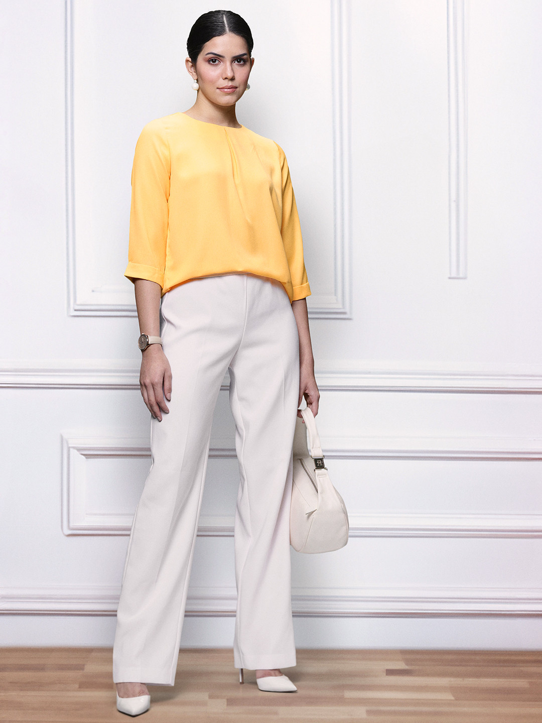 

her by invictus Solid Top, Yellow