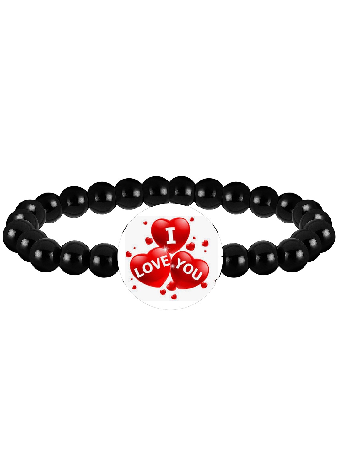 

Mikado Artificial Beaded Bracelet, Black