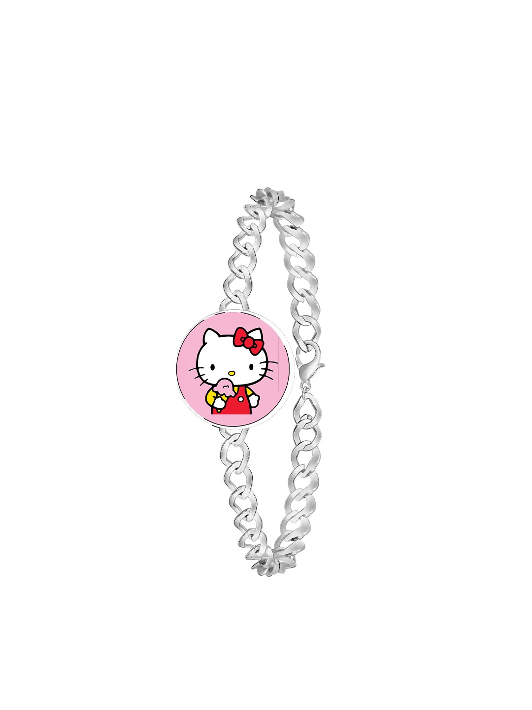 

Mikado Metal Link Bracelet, Silver
