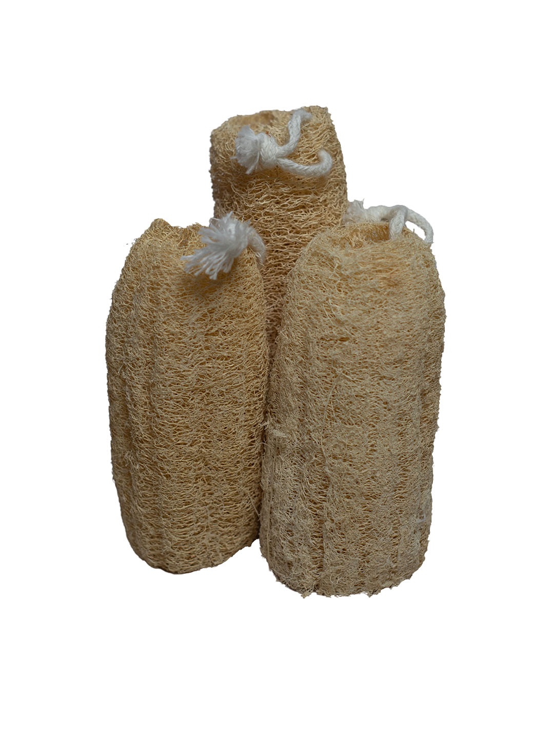 

ALLURE Set of 3 Natural Loofha, Beige