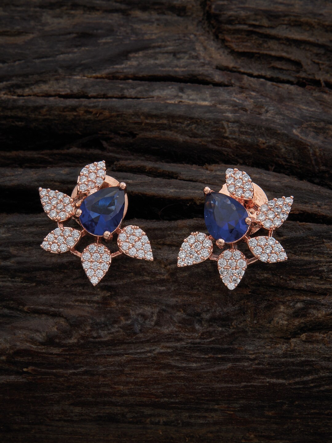 

Kushal's Fashion Jewellery Rose Gold-Plated Contemporary Studs Earrings