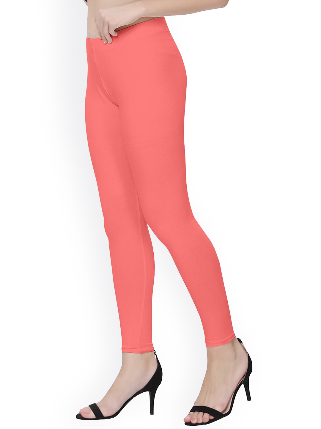 

TITTLI 4-Way Stretchable Ankle Length Leggings, Rose