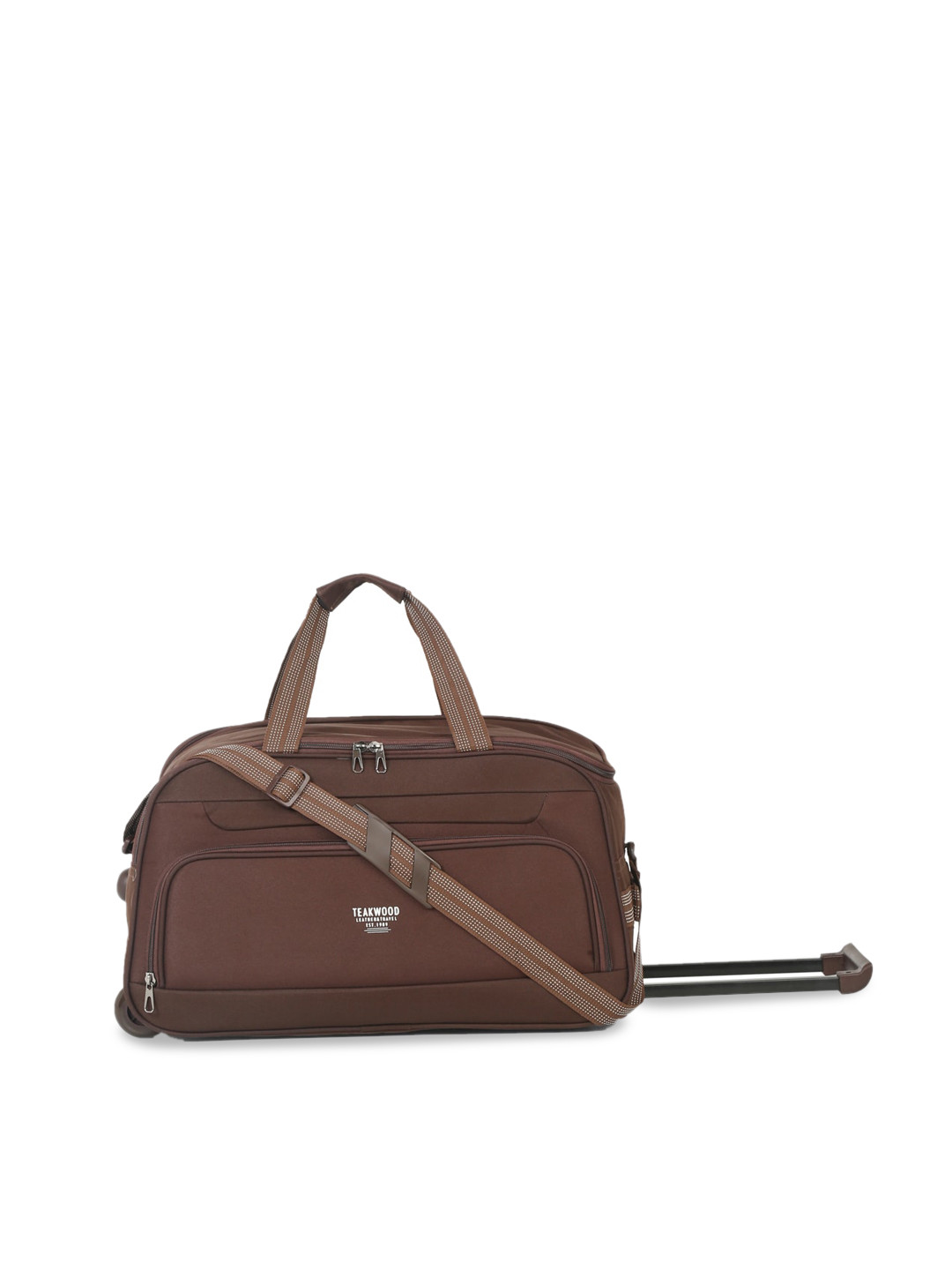 

Teakwood Leathers Pluto Tear Resistant Large TravelDuffelBag, Brown