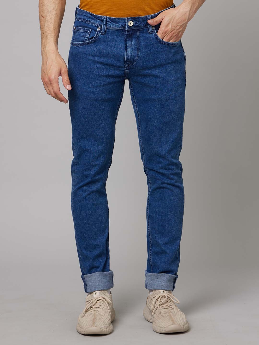 

Celio Men Jean Stretchable Jeans, Navy blue