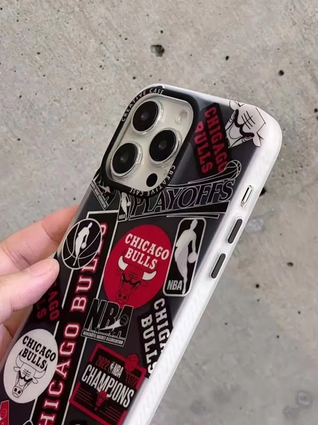 

TREEMODA Matte Finish Printed iPhone 14 Pro Phone Backcover, Red