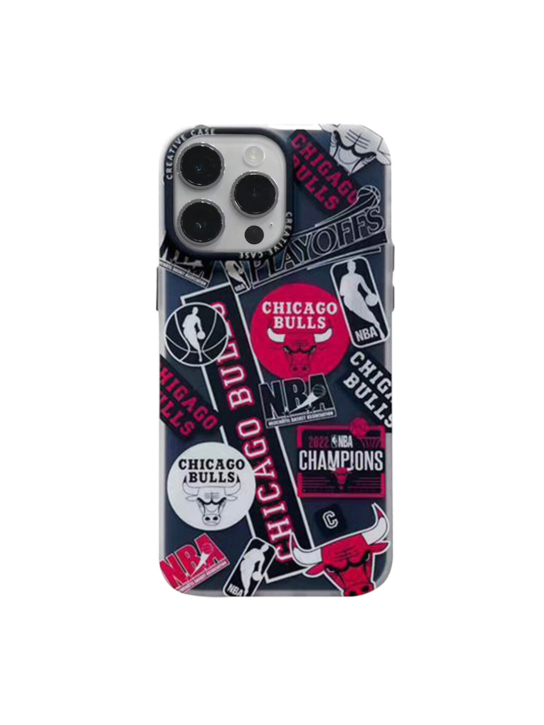 

TREEMODA Matte Finish Printed iPhone 134 Promax Phone Backcover, Red