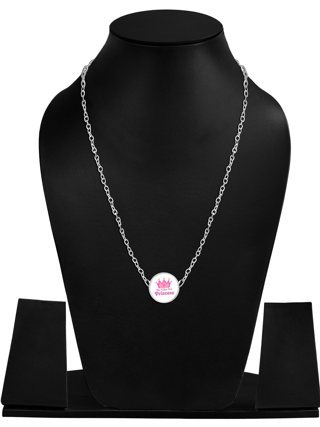 

Mikado Silver-Toned & White Chain