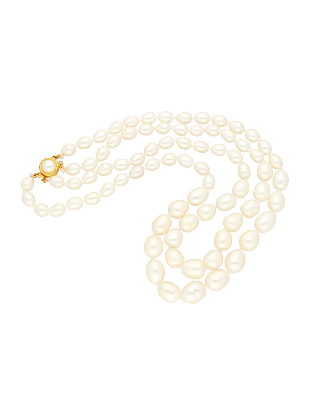 

Sri Jagdamba Pearls Dealer Gold-Plated Pearl Beaded Jewellery Set