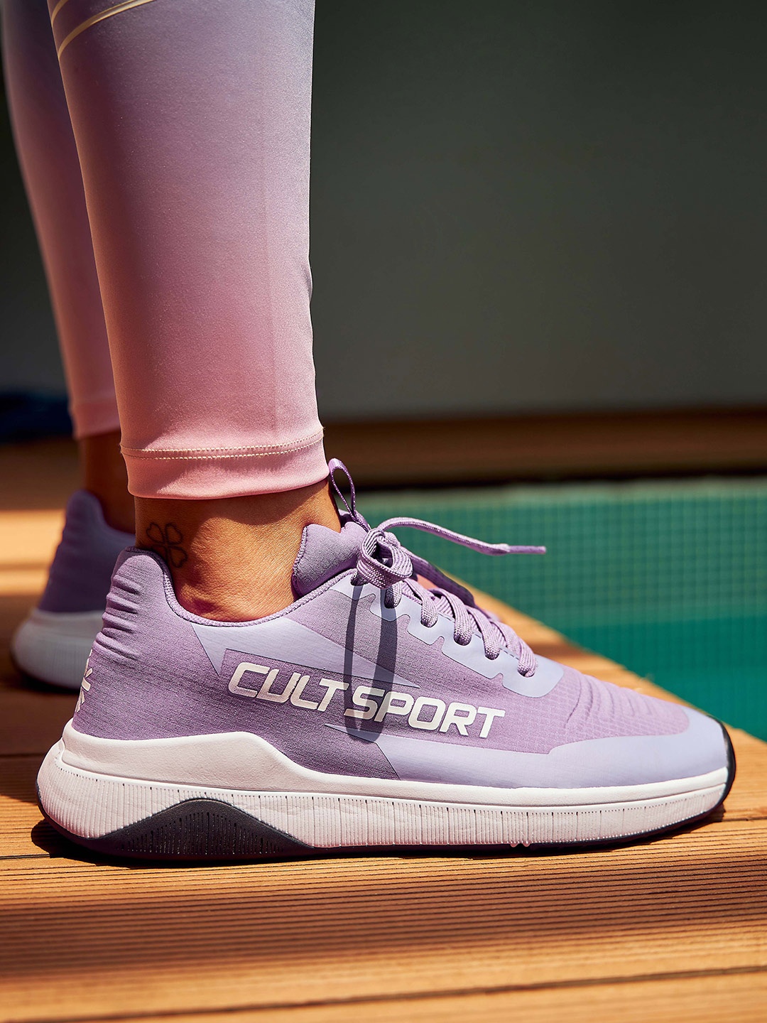 

CULT X1 Women Lace-Up Marking Training Shoes, Purple
