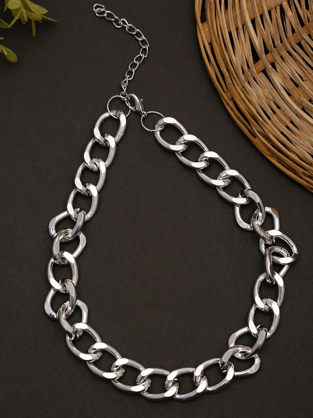 

DressBerry Silver-Plated Necklace