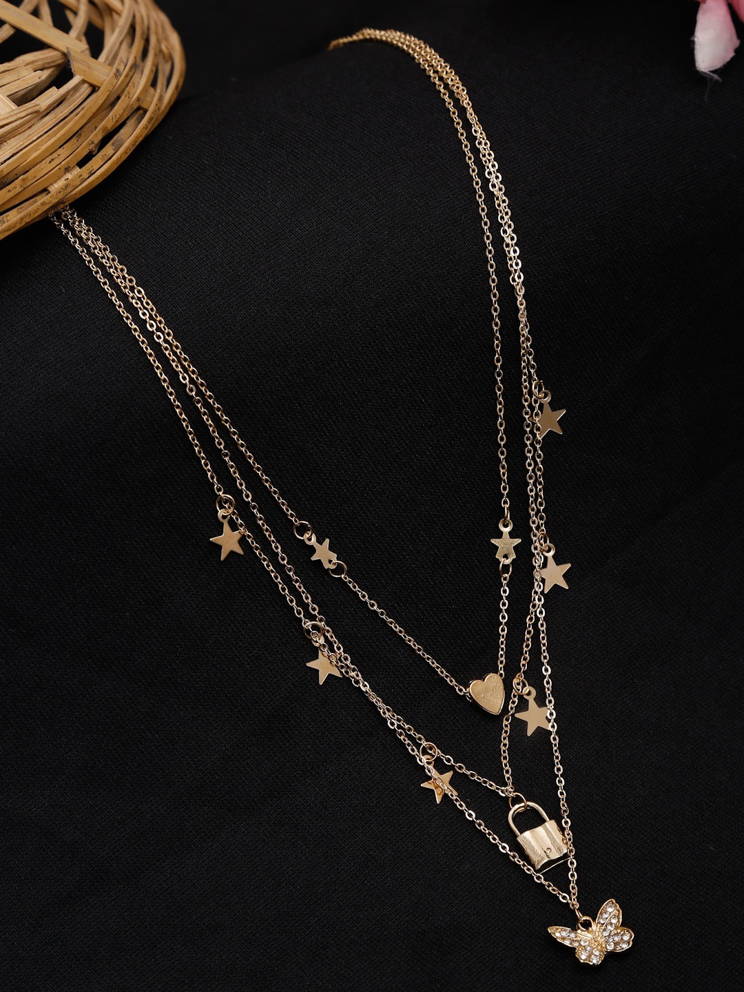 

DressBerry Gold-Plated Gold-Toned Necklace