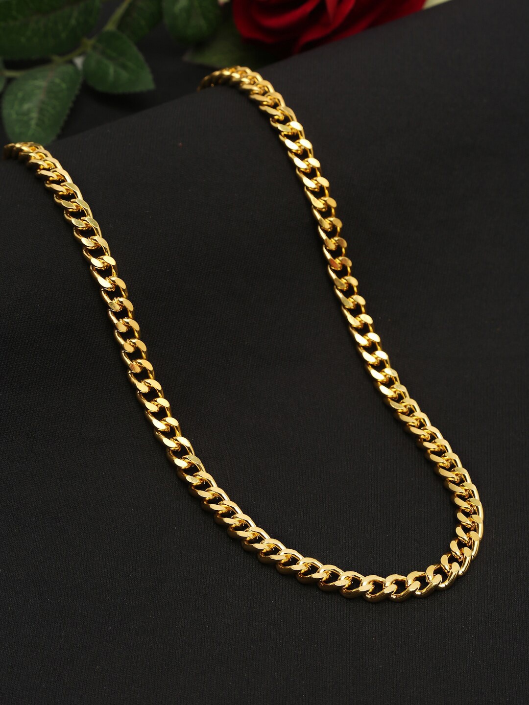 

Roadster Gold-Plated Minimal Textured Chain