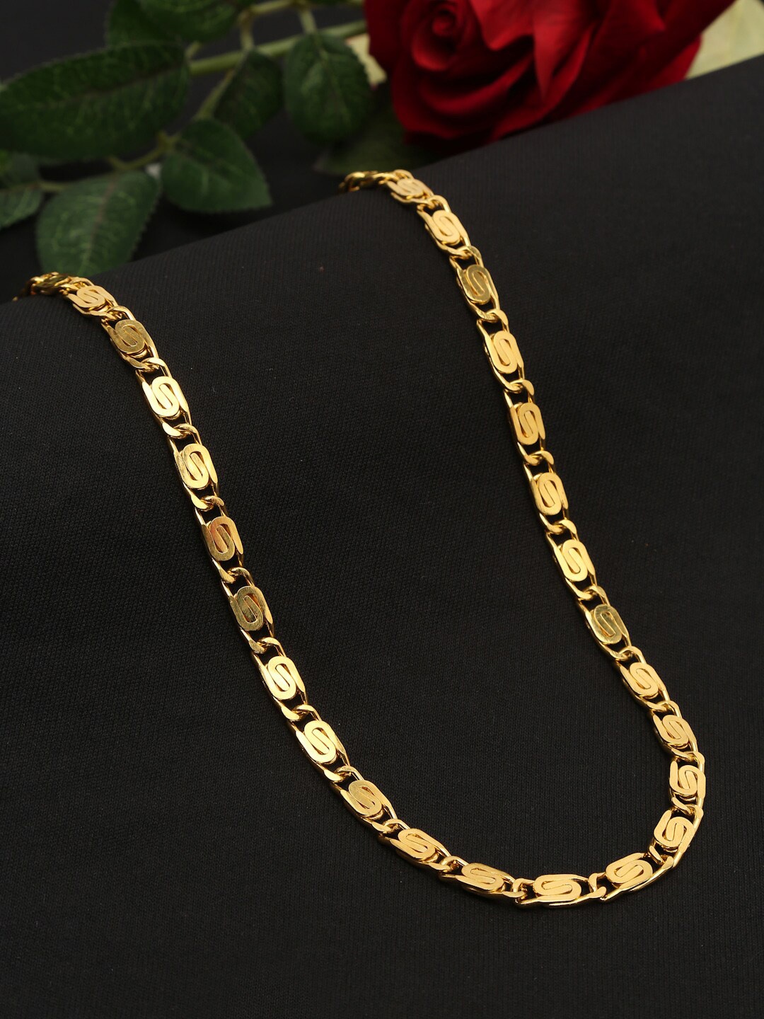 

Roadster Gold-Plated Minimal Necklace