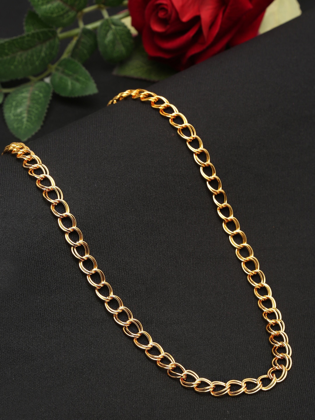 

Roadster Gold-Plated Minimal Necklace