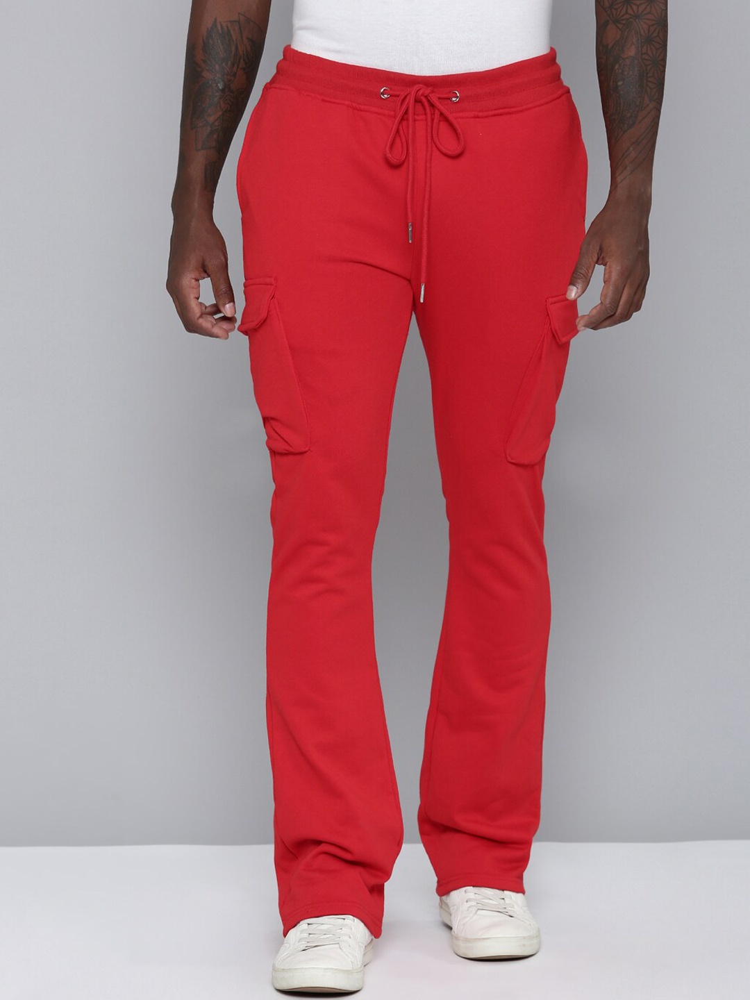 

WAIMEA Men Bootcut-Fit Track Pants, Red