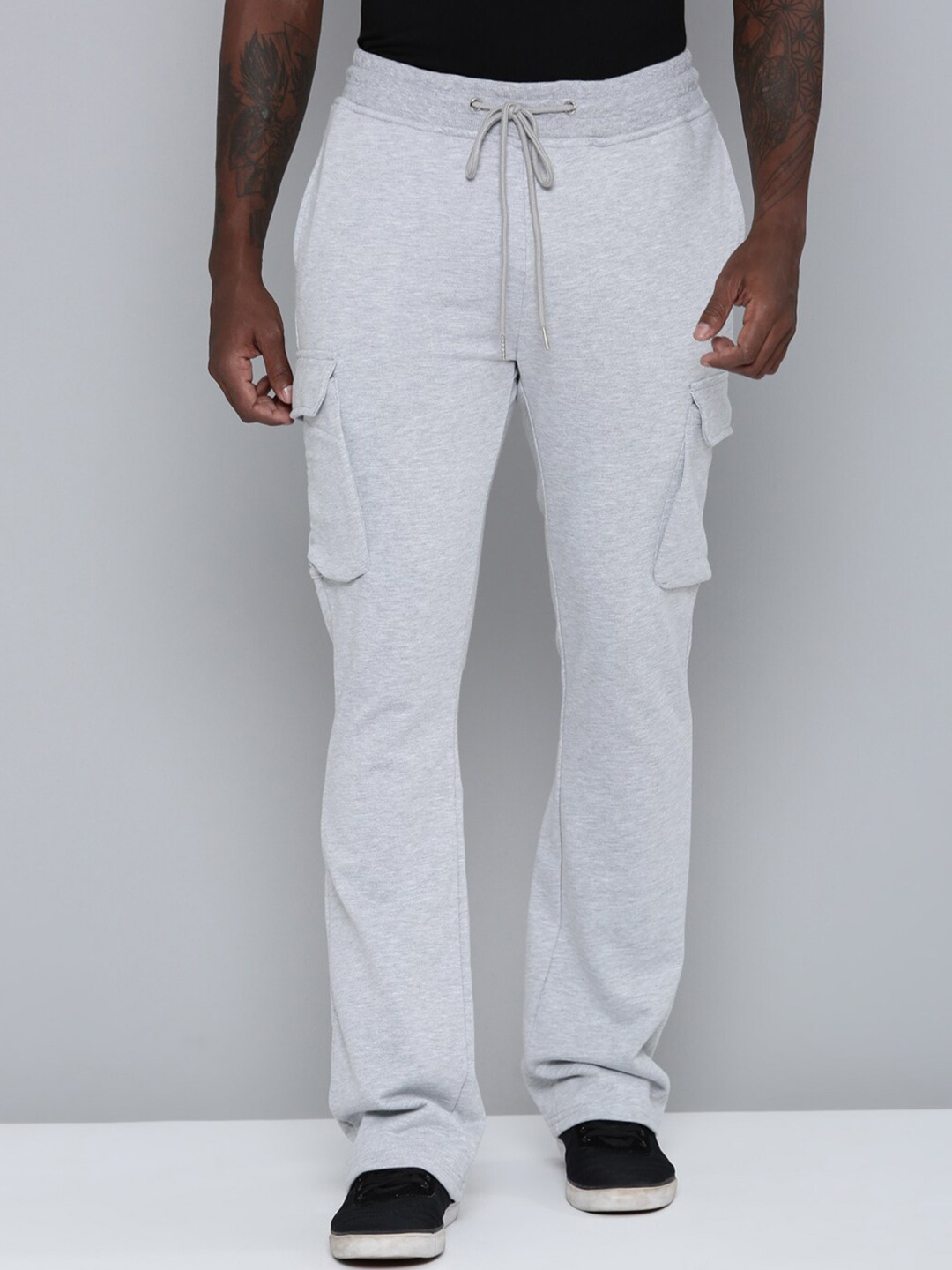 

WAIMEA Men Bootcut-Fit Track Pants, Grey
