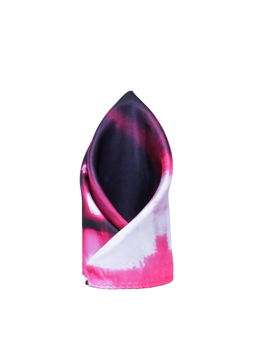 

ELLIS Men Printed Pocket Square, Pink