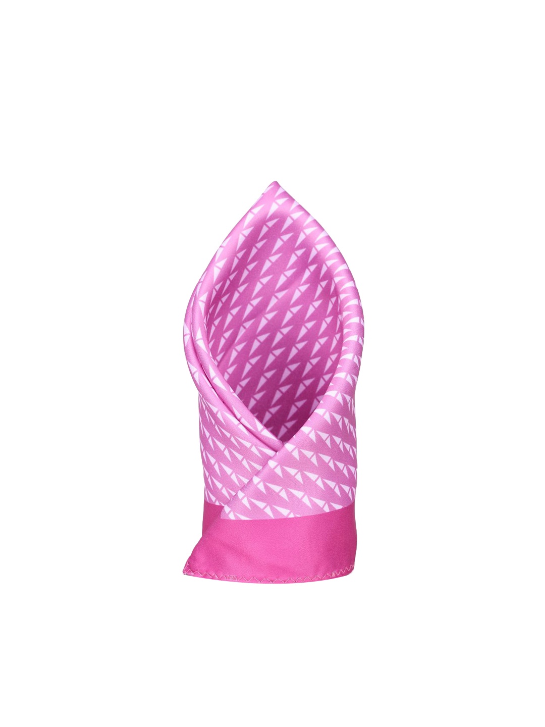 

ELLIS Men Printed Pocket Square, Pink