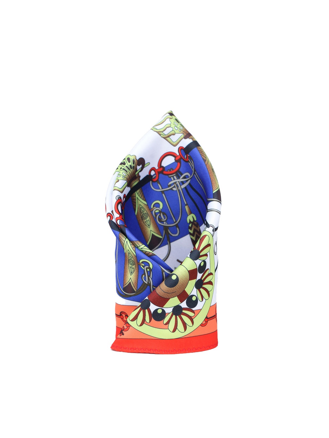 

ELLIS Men Printed Pocket Square, White