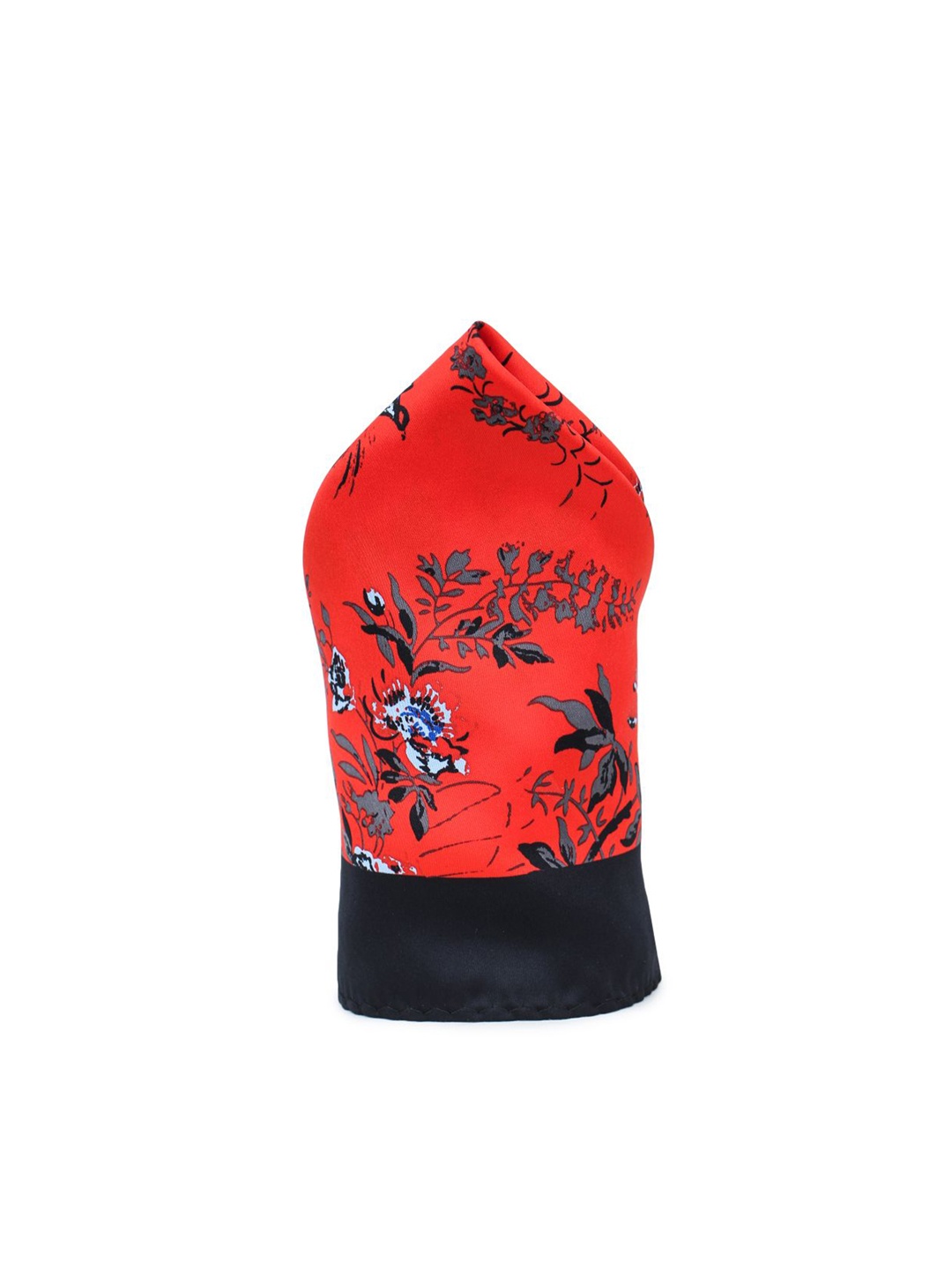 

ELLIS Men Printed Pocket Square, Red