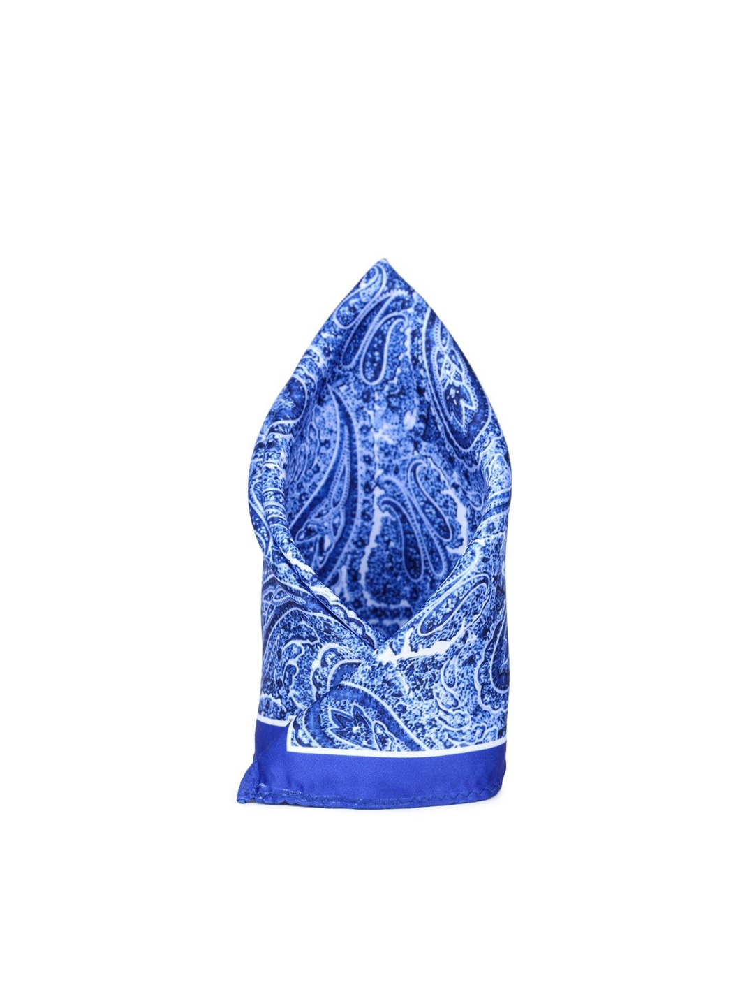 

ELLIS Men Printed Pocket Square, Blue