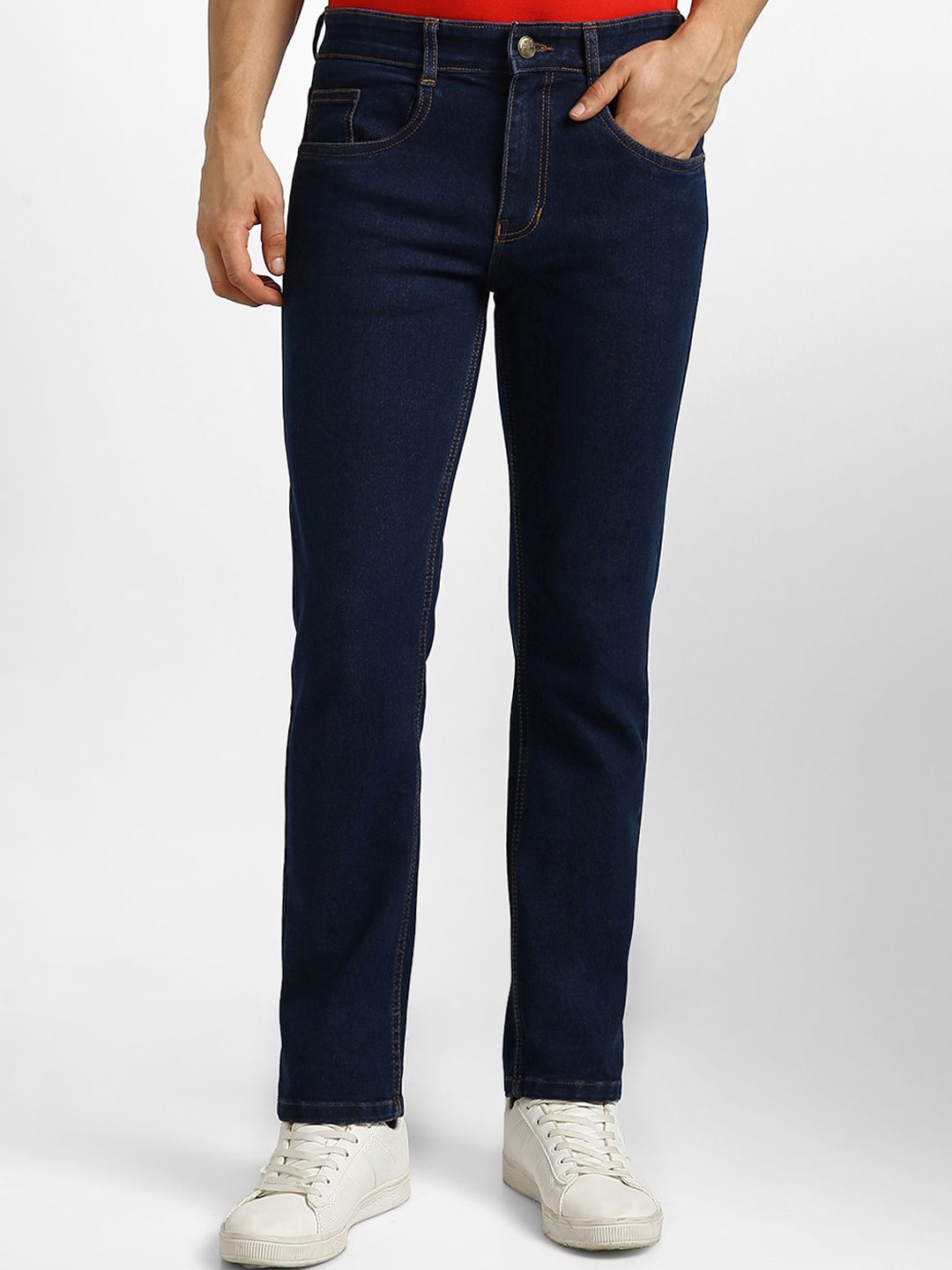 

Urbano Fashion Men Mid-Rise Stretchable Jeans, Blue
