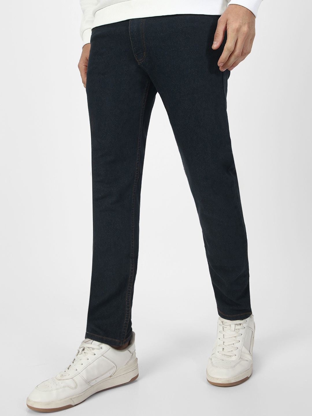 

Urbano Fashion Men Slim Fit Stretchable Jeans, Black