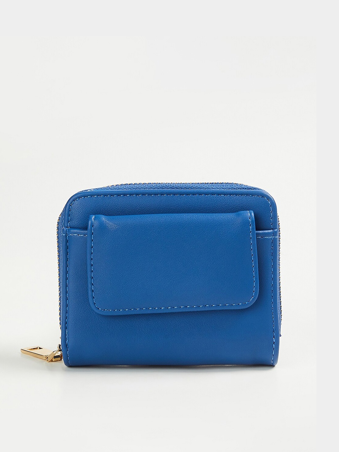 

Ginger by Lifestyle Women Zip Around Wallet, Blue