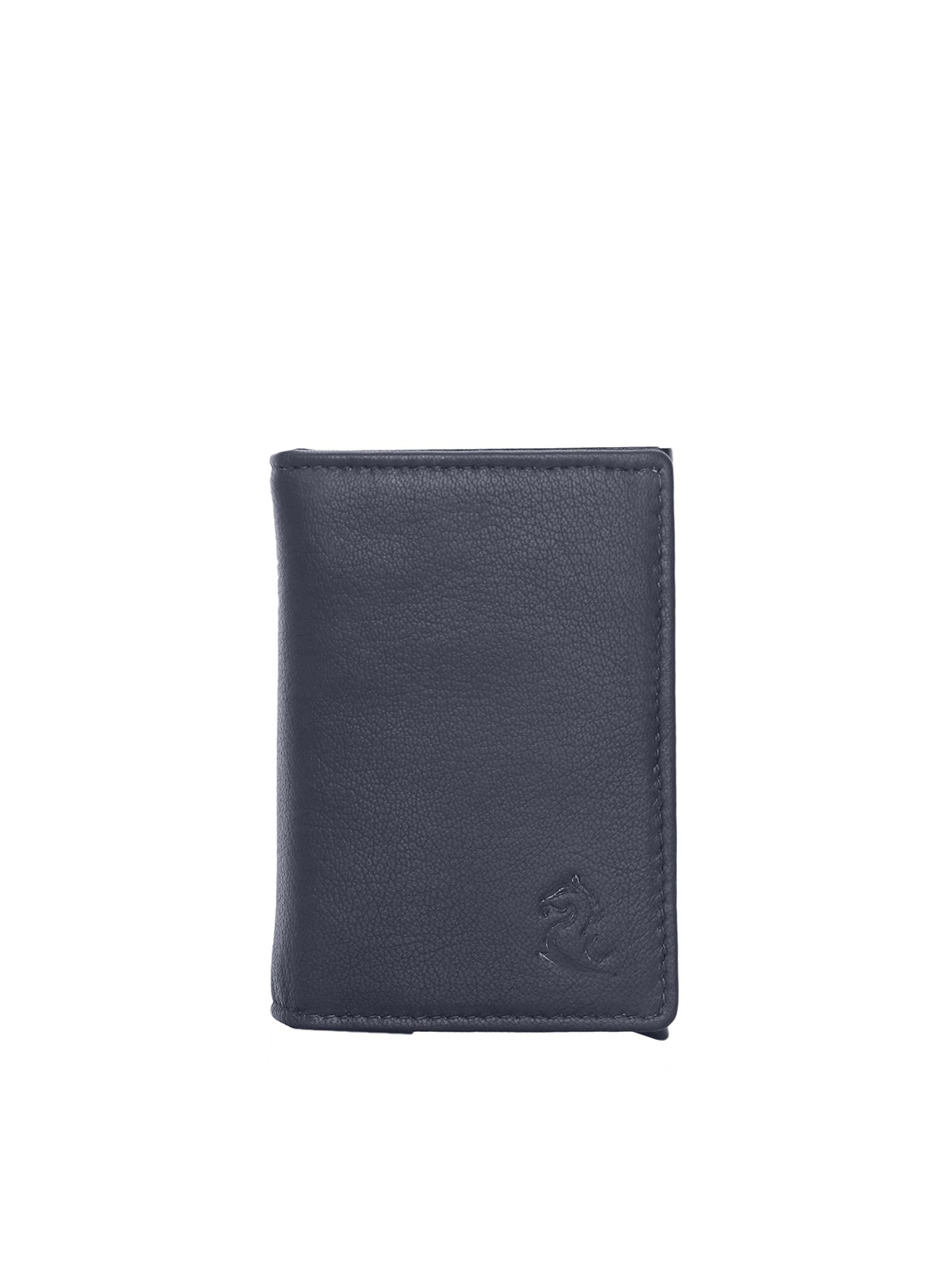 

Kara Three Fold Leather Card Holder, Blue