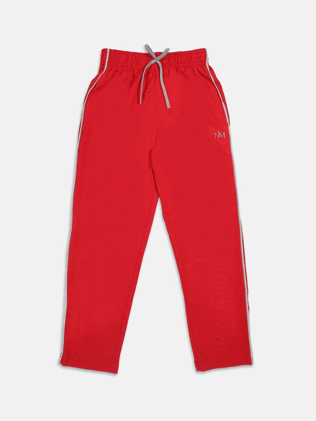 

PAMPOLINA Girls Mid-Rise Cotton Track Pants, Red