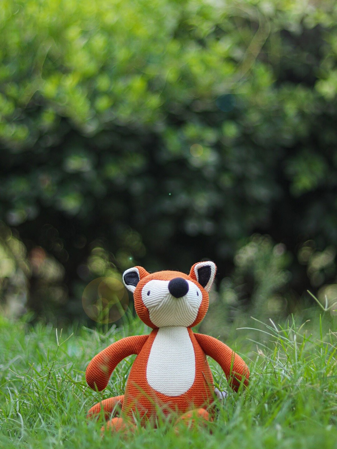 

Pluchi Kids The Timid Fox Cotton Soft Toy, Orange