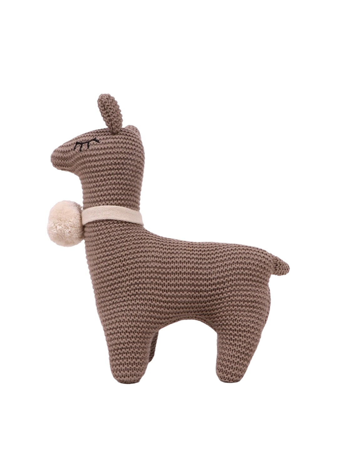 

Pluchi Kids Lama Stuffed Pure Cotton Soft Toy, Beige