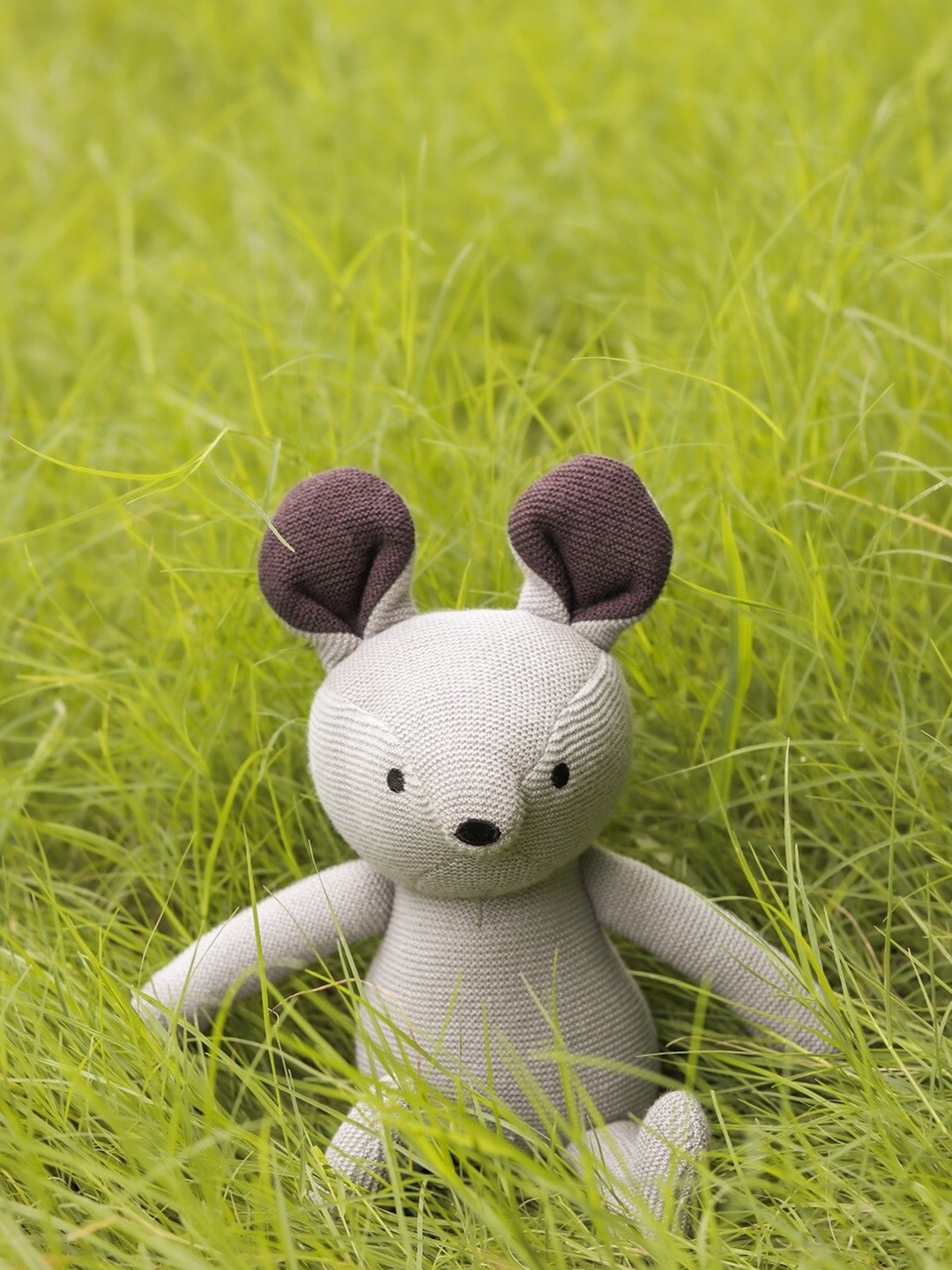 

Pluchi Kids Cotton Cute Puppy Soft Toy, Grey