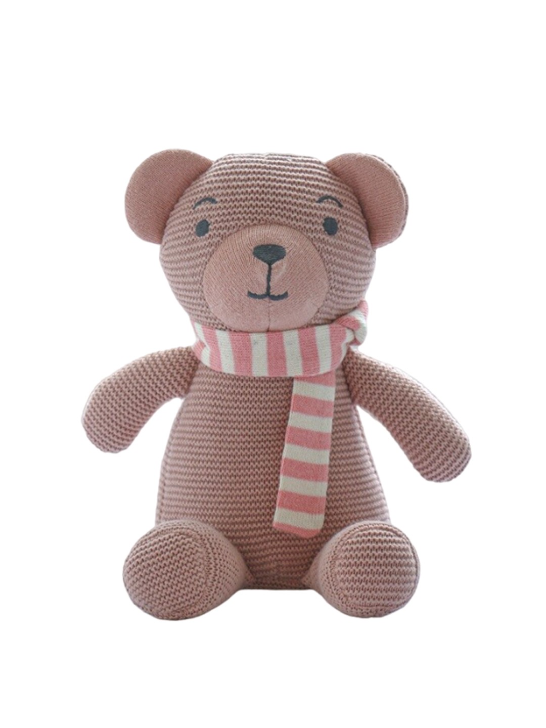 

Pluchi Kids Cotton Bear With Scarf Soft Toy, Pink