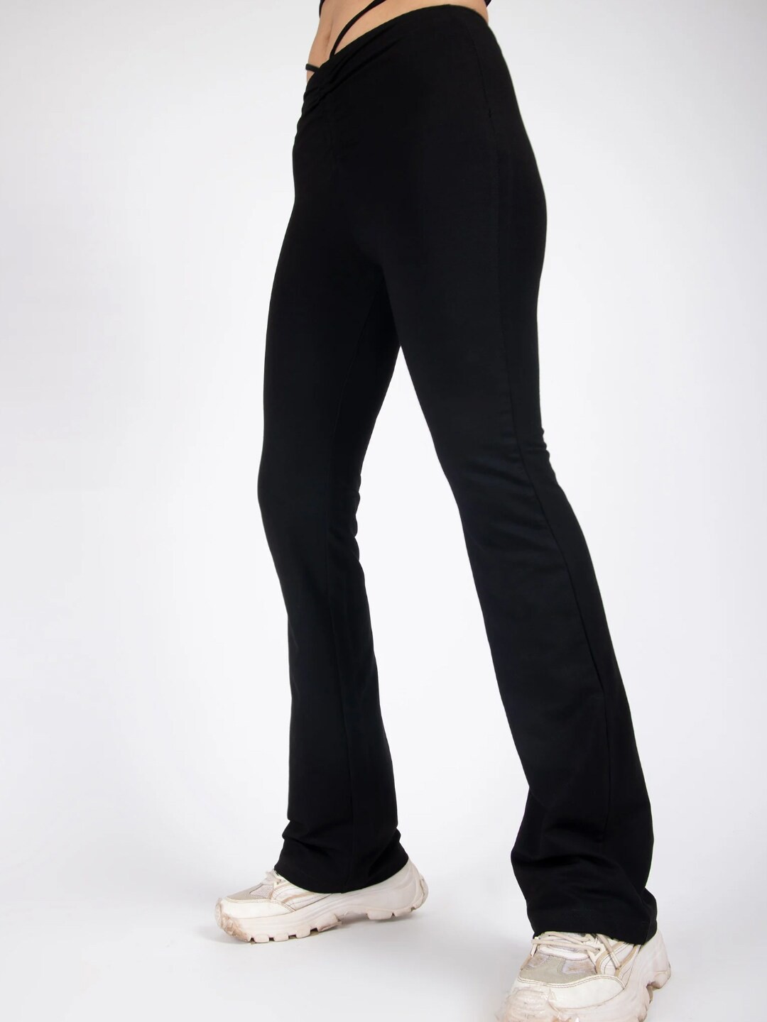 

Bonkers Corner Women Black Tie Up Track Pants