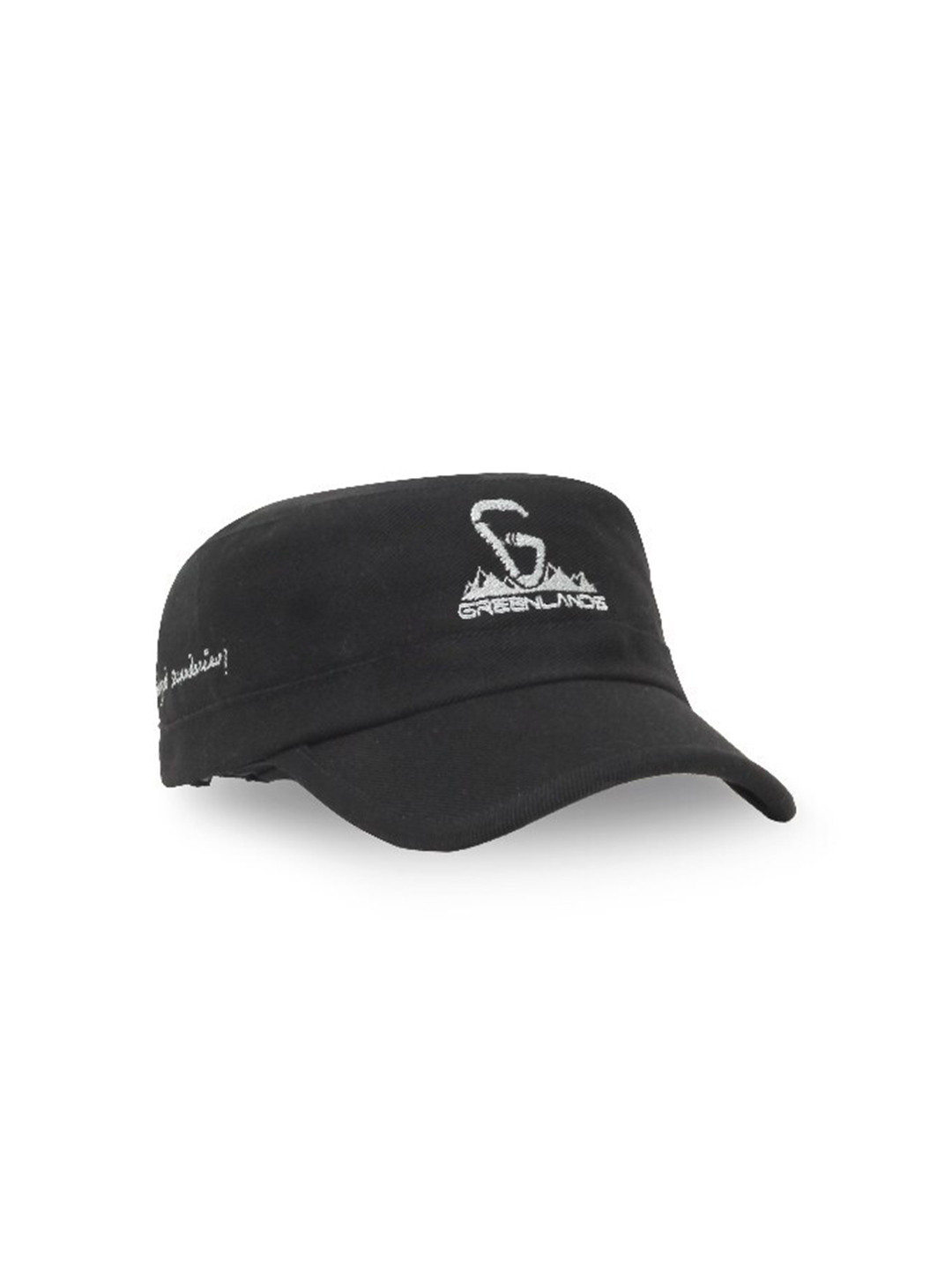 

GREENLANDS Brand Logo Embroidered Baseball Cap, Black
