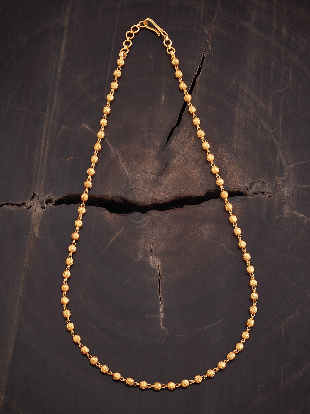 

Kushal's Fashion Jewellery Silver Antique Chain, Gold