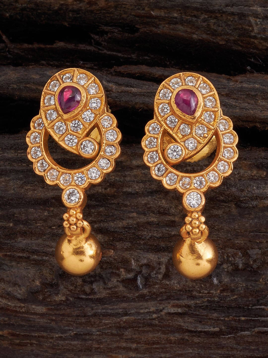 

Kushal's Fashion Jewellery Classic Drop Earrings, Gold