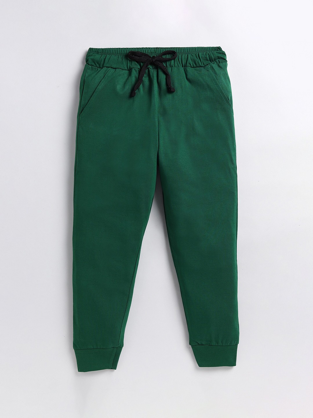 

BAESD Boys Mid-Rise Cotton Joggers, Green